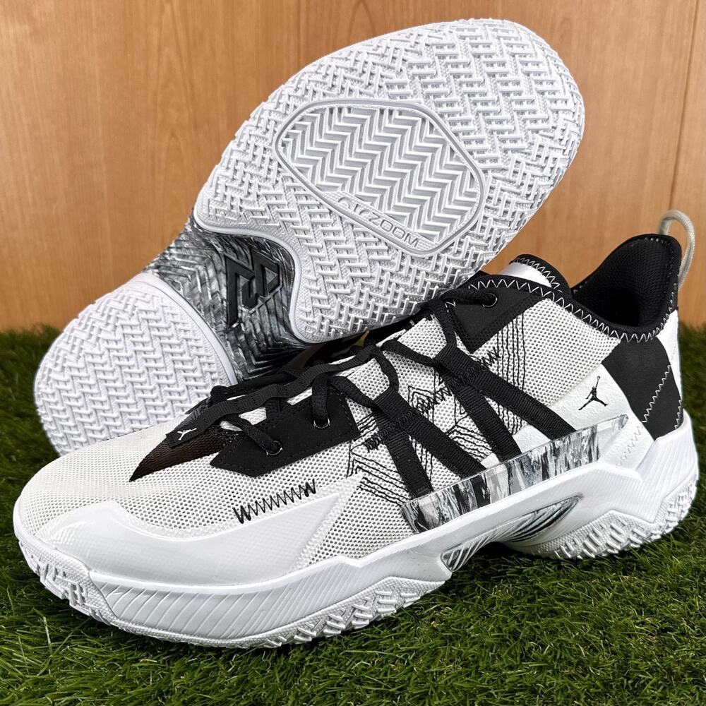 Jordan Westbrook One Take II White Marble CW2457-100 Men’s Size 13